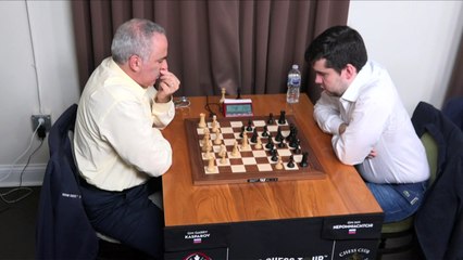 Kasparov no logra domar a la nueva generación de ajedrez