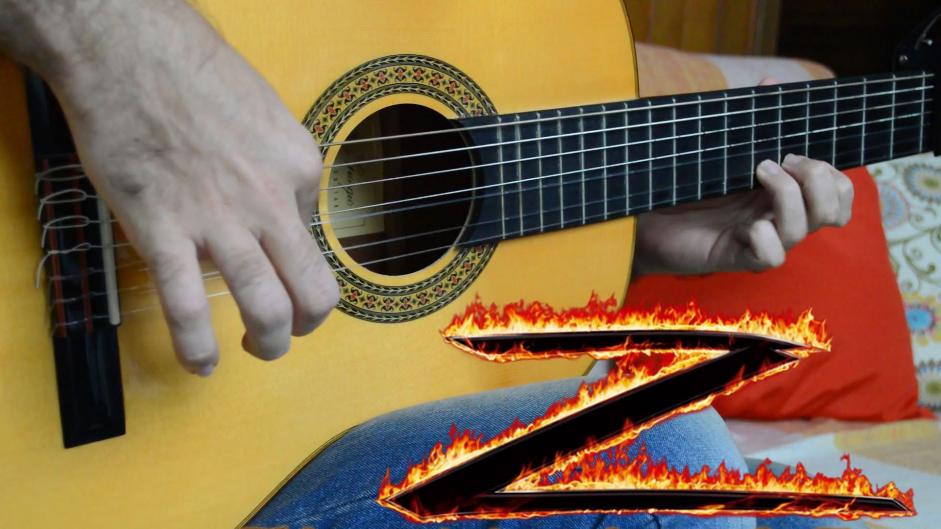 The Mask of Zorro theme – Fingerstyle Guitar