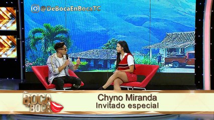 En vivo nos acompaña Chyno Miranda