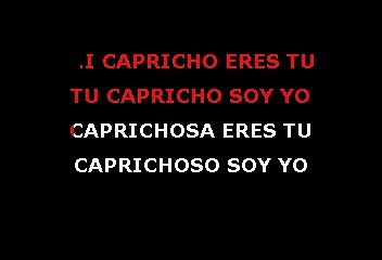 Chayanne - Caprichosa (Karaoke)