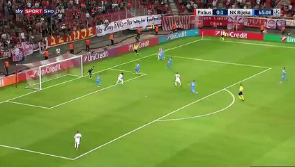 Vadis Odjidja-Ofoe GOAL HD - Olympiacos 1-1 HNK Rijeka 16.08.2017