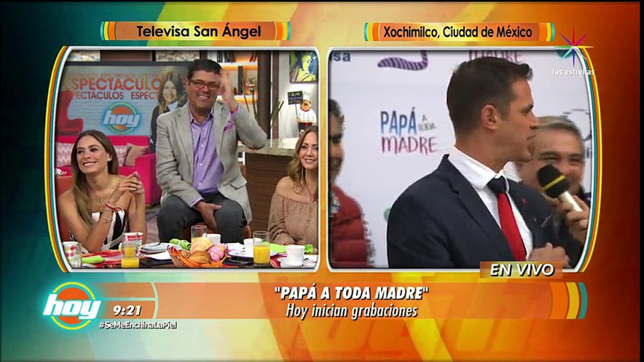 Maite Perroni y Sebastian Rulli dan el pizarrazo - 08.16.2017