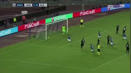 Jorginho Penalty Goal - Napoli 2-0 Nice 16.08.2017