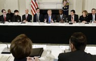 After CEO exodus, Trump ends two advisory councils
