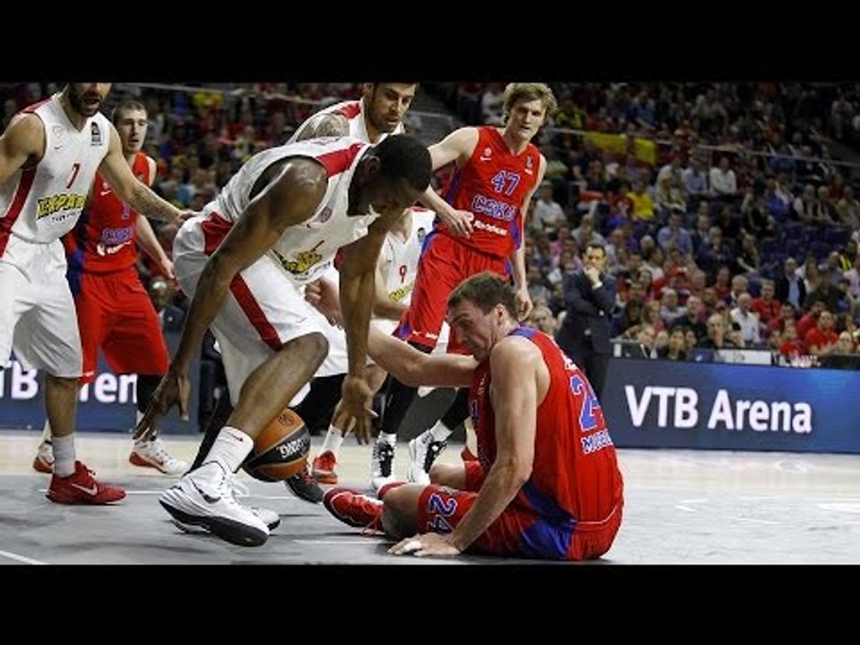 Recap: CSKA Moscow-Olympiacos Piraeus