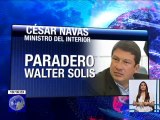 Ministro del Interior habló de CAPAYA, Walter Solis y Ex Fiscal Galo Chiriboga