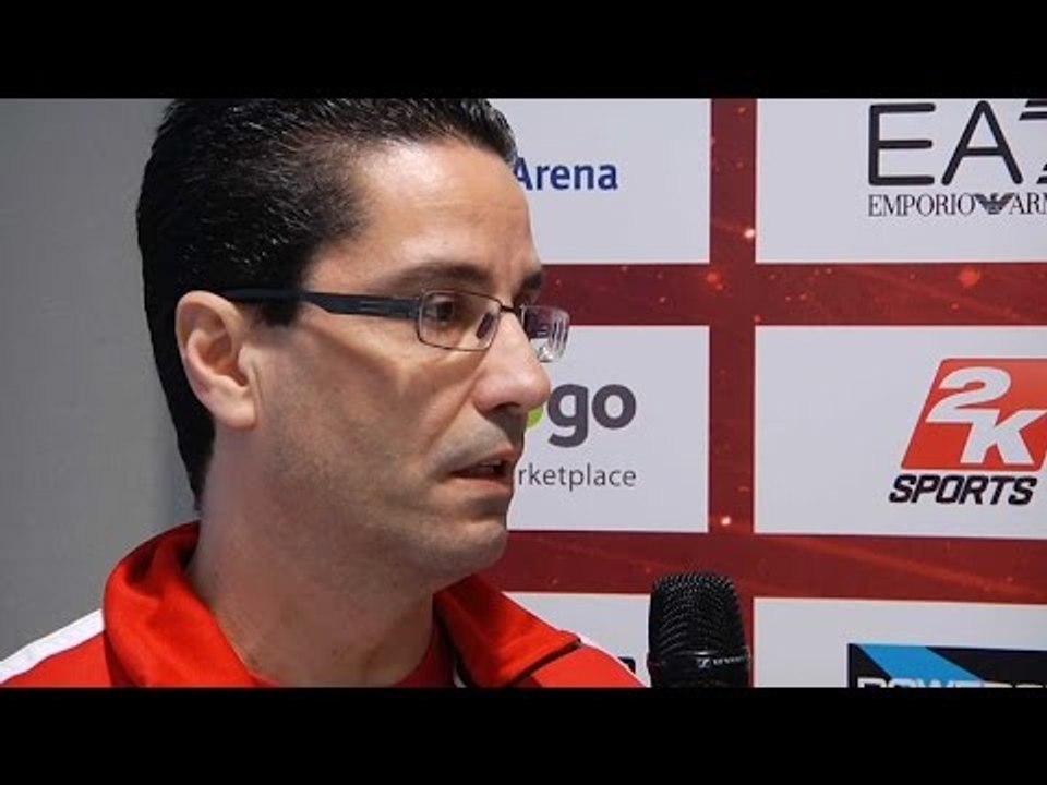 Pre-game interview: Coach Giannis Sfairopoulos