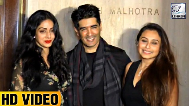 Sridevi Celebrates Birthday With Rekha, Rani Mukherjee And Vidya Balan