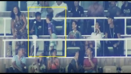 Cristiano Jr amazing celebration TO Asensio Goal vs Barcelona - Like his father