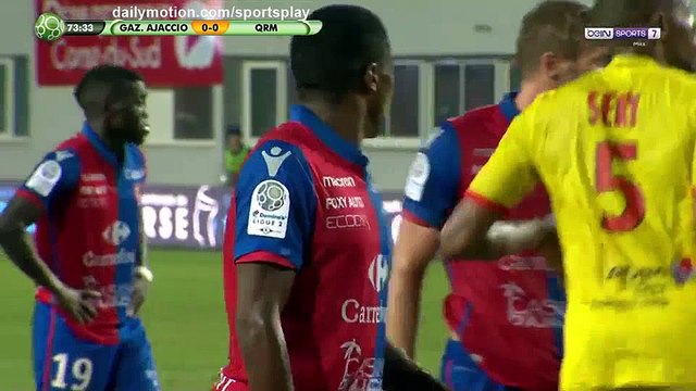 Francois Clerc Goal HD - GFC Ajaccio 1 - 0 Quevilly Rouen - 08.08.2017 (Full Replay)