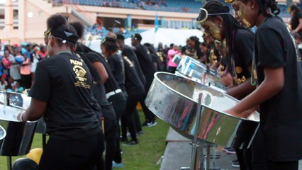 Steel drums au carnaval de Grenade