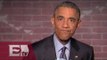 Obama asiste a show televisivo para leer mensajes de Twitter que lo critican/ Global