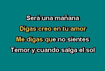 Café Tacvba - Una mañana (Karaoke)