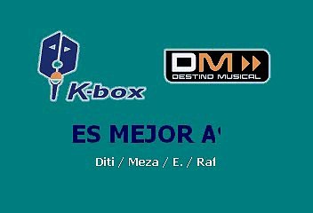 Cristian - Es mejor así (Karaoke)