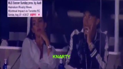 Cristiano Ronaldo and Georgina Rodriguez Watch a Match _ Real Madrid vs Barcelon