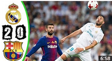 All Goals & Highlights - Real Madrid 2-0 Barcelona - International Champions Cup