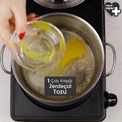 Karaciğer Detoksu İçin Limon-Zencefil-Zerdeçal Çayı