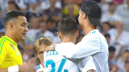 Finale Super Coupe d'Espagne - Ronaldo sur la pelouse