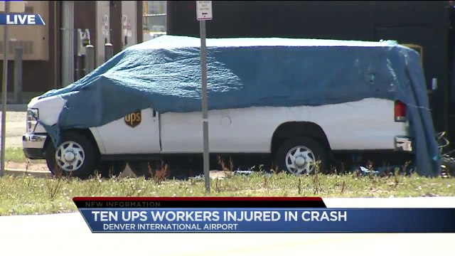10 UPS Employees Injured in Van Crash at Denver International Airport