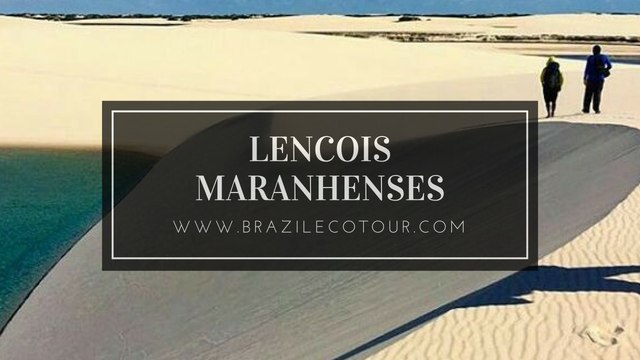VOYAGE AU BRESIL LES LENCOIS MARANHENSES - BARREIRINHAS''