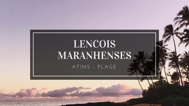 VOYAGE AU BRÉSIL DANS LE NORDESTE PLAGE D'ATINS