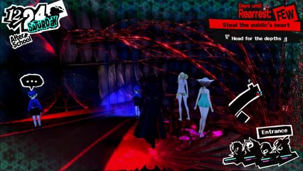 PERSONA 5 FIRST TIME PLAYTHROUGH PART 340 - STEAL THE PUBLIC'S HEART