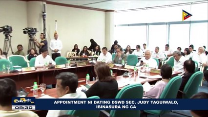 Appointment ni dating DSWD Sec. Judy Taguiwalo, ibinasura ng CA