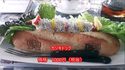【ガルパン】の聖地で巨大！カジキドックを食す。 _ Pandora.TV_2