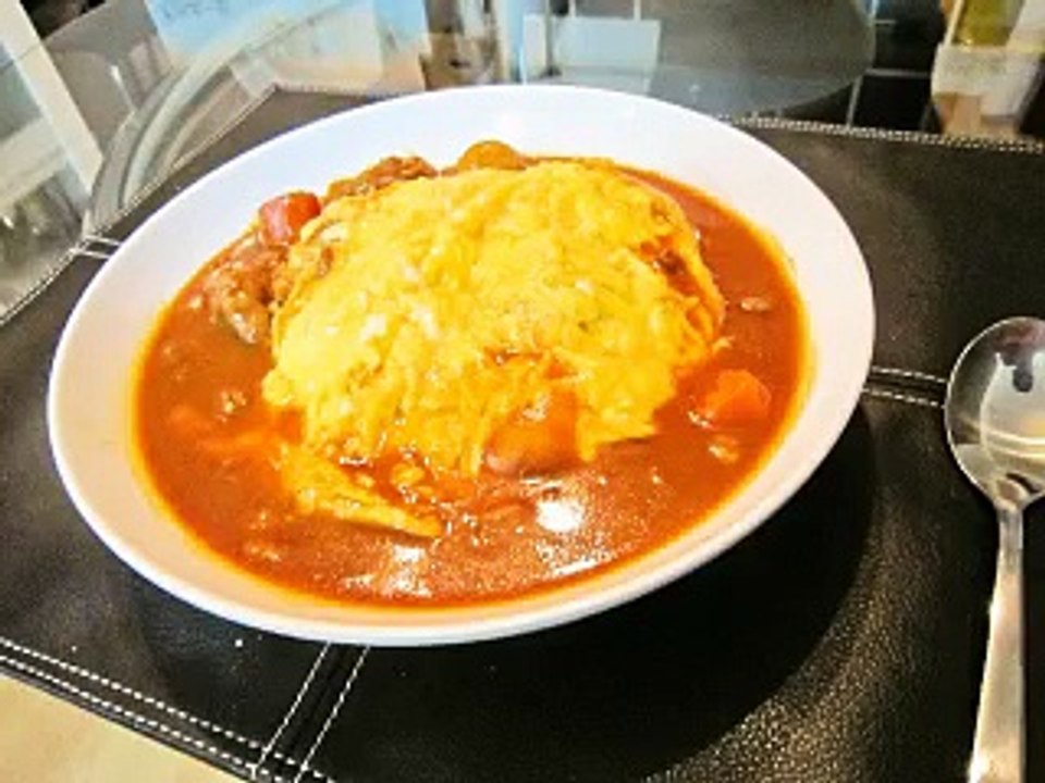 ひとりぼっちのおっさんのオムライス（オムシチュー） _ Pandora.TV