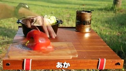 ぼっちカフェ 開店 その75 ～ダッチオーブンで野菜蒸し～