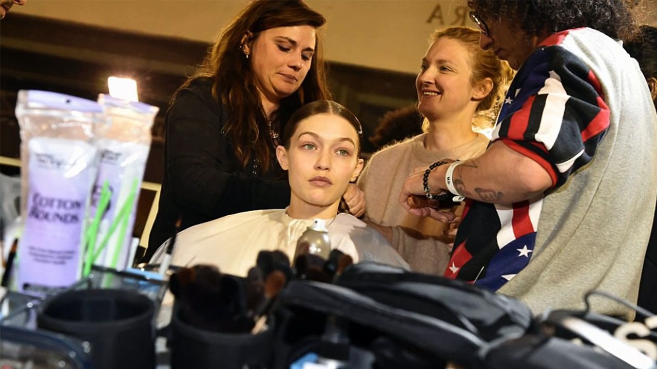 Bella Hadid Runway in Front of The Weeknd (Video)