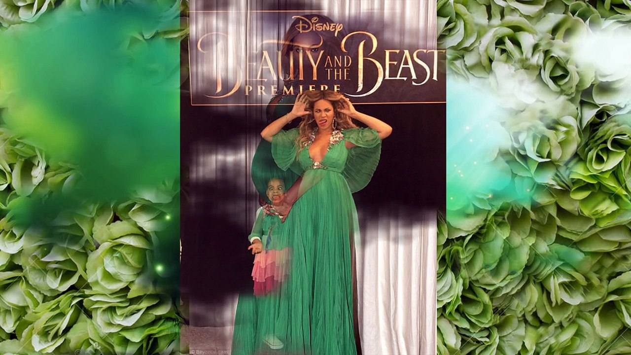 Beyonce s Emerald Gown and Blue Ivy s $26K Silk Chiffon Gucci Dress