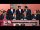 México y Guatemala firman acuerdo contra tráfico de armas / Vianey Esquinca