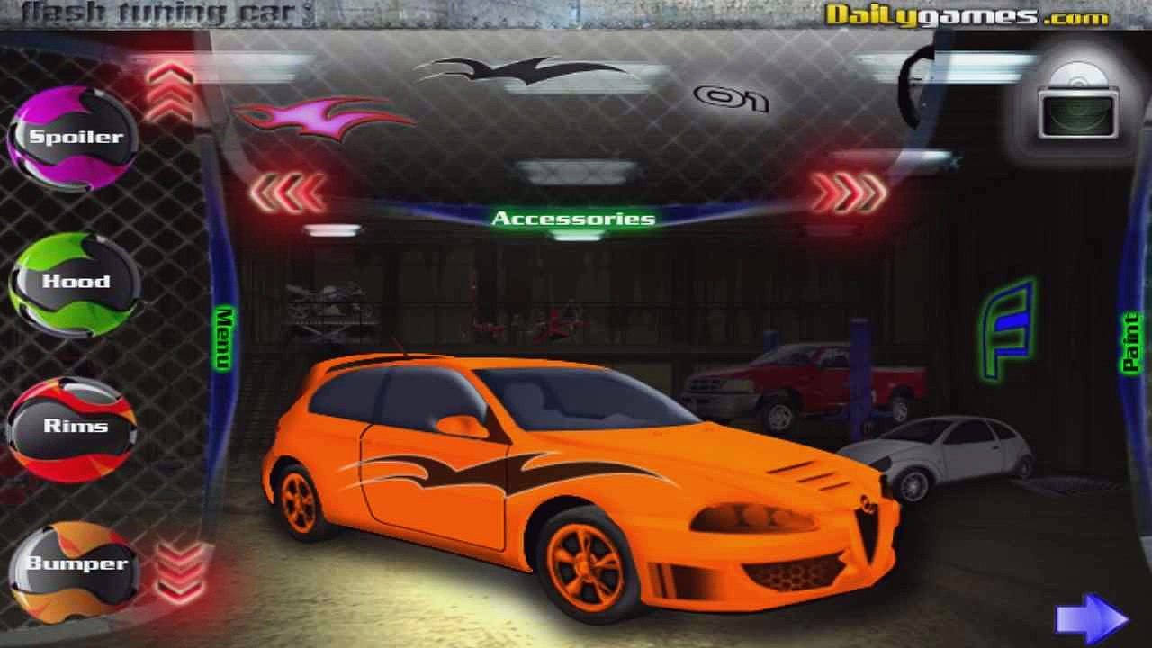 Play Flash Tuning Car - Free Online Games