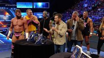 The new SmackDown Tag Team and Womens Titles are unveiled: SmackDown Live, Aug. 23, 2016
