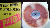 Sex Pistols ‎– Never Mind The Bollocks Heres The Sex Pistols Liquid Filled Record LP Viny