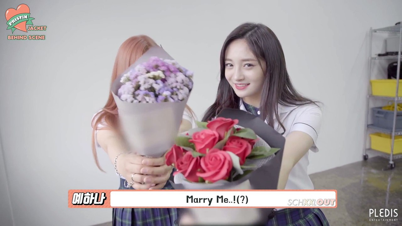 Pristin SCHXXL OUT JACKING MAKING BTS