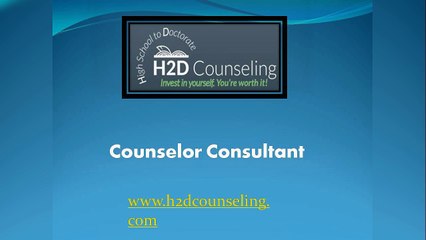 Counselor Consultant - h2dcounseling.com