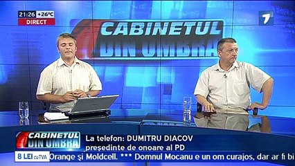 Discuţie despre Vlad Plahotniuc între Sergiu Mocanu, Dumitru Diacov şi Vitalie Călugăreanu