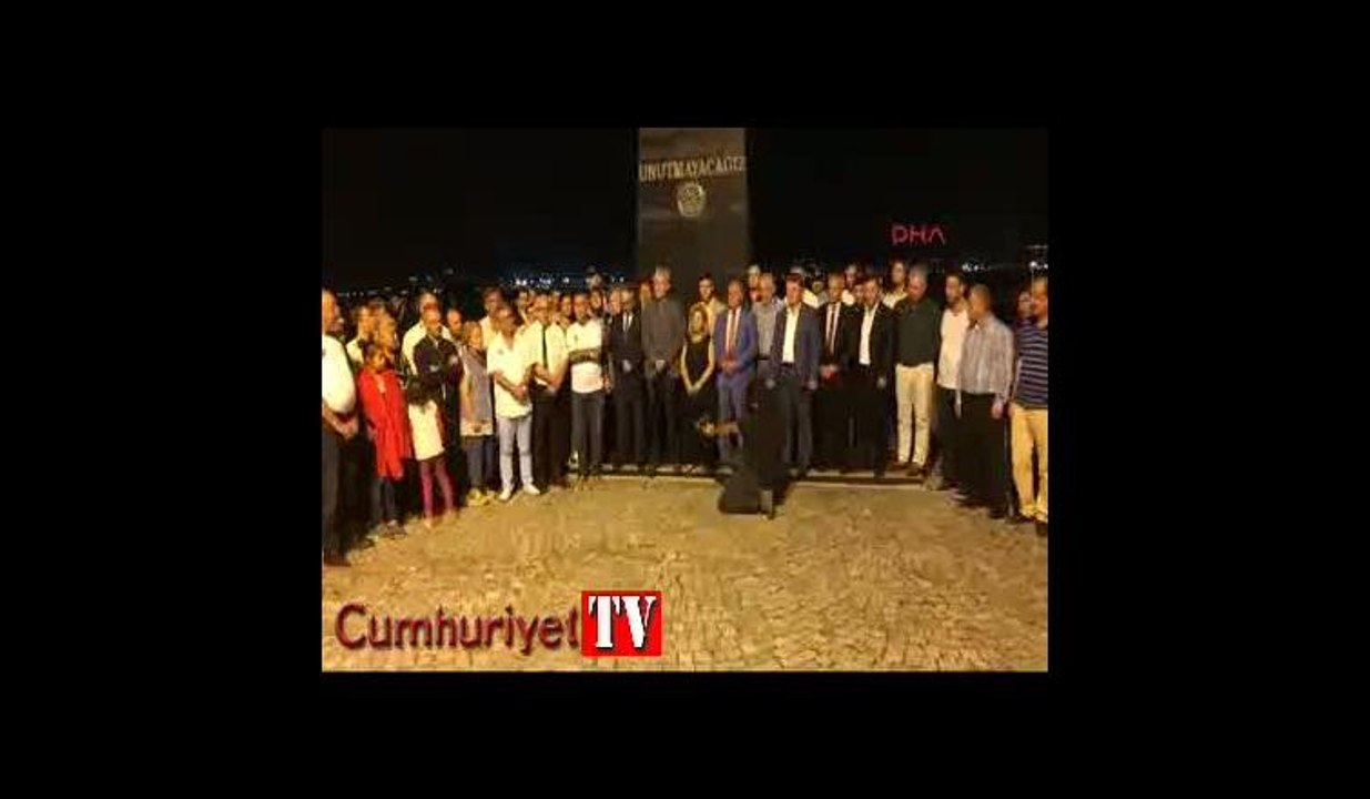 Marmara Depremi'nin 18. yılında Gölcük'te anma töreni