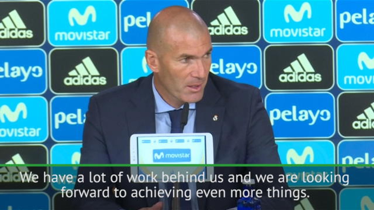 Real Madrid is hungry for more trophies - Zidane