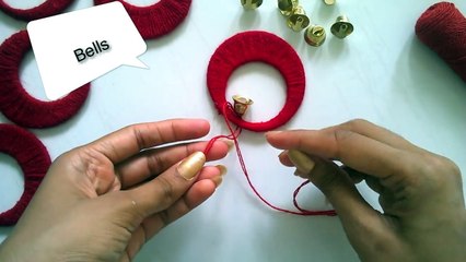 DIY Wind Chime || wall hanging using woolen || room decoration idea