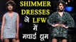 Lakme Fashion Week: Shimmer dresses में Sayani Gupta और Sonal Chauhan छाई रैंप पर | Boldsky