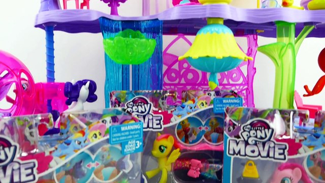 My Little Pony The Movie Land and Sea Fashion Styles Review Rainbow Dash Pinkie Pie Fluttershy