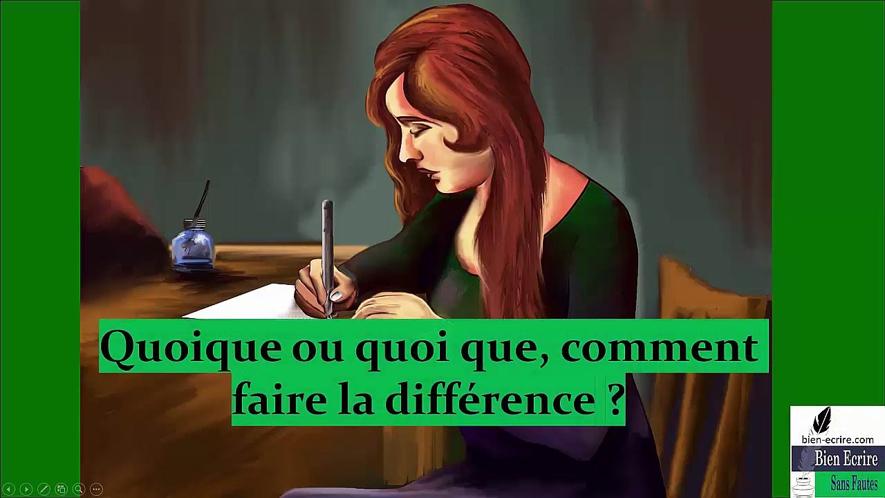 Quoique ou quoi que, comment faire la différence 
