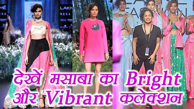Masaba Gupta plays with organic fabrics, vibrant colours at Lakme Fashion Week; Watch Video |Boldsky