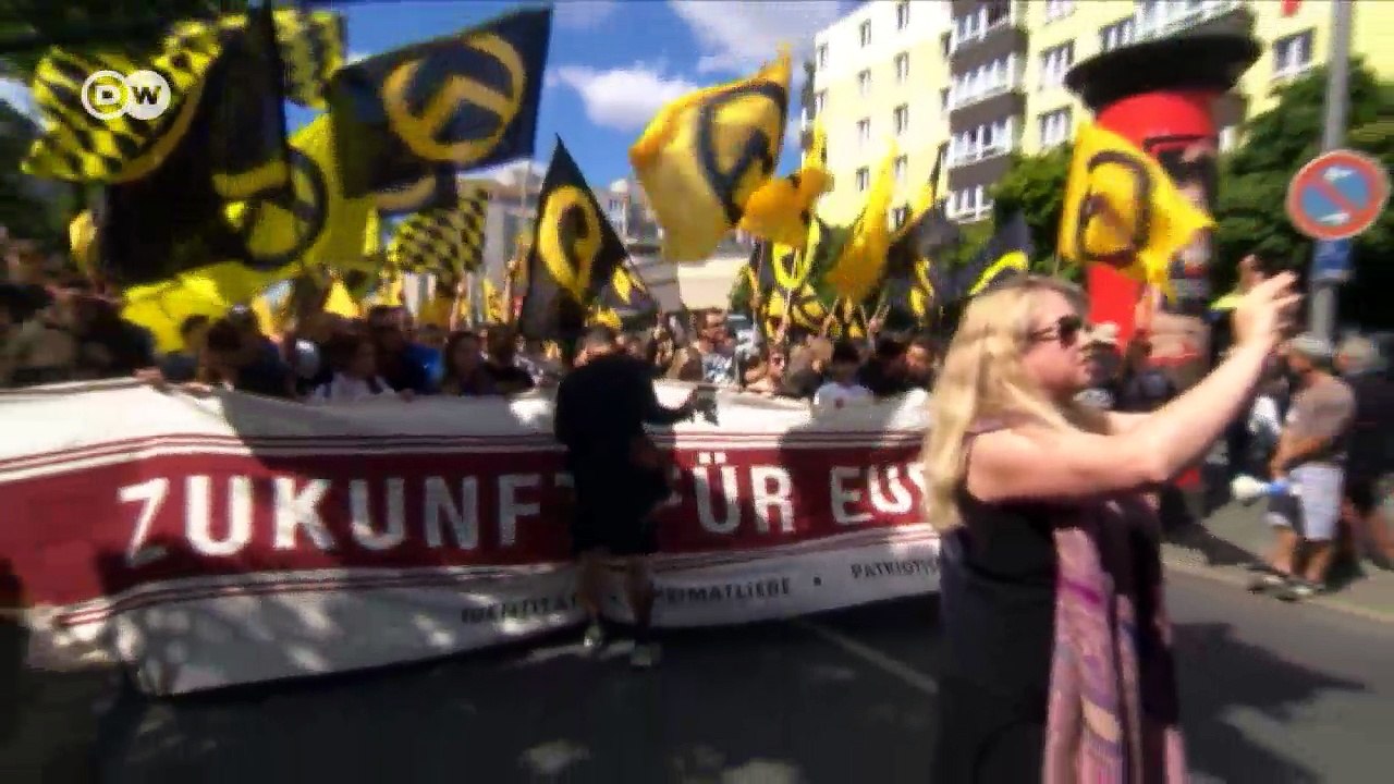 Berliner Rentnerin beseitigt Hassparolen | DW Deutsch