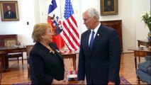 Venezuela crisis tops US Vice President Pence's agenda in Chile