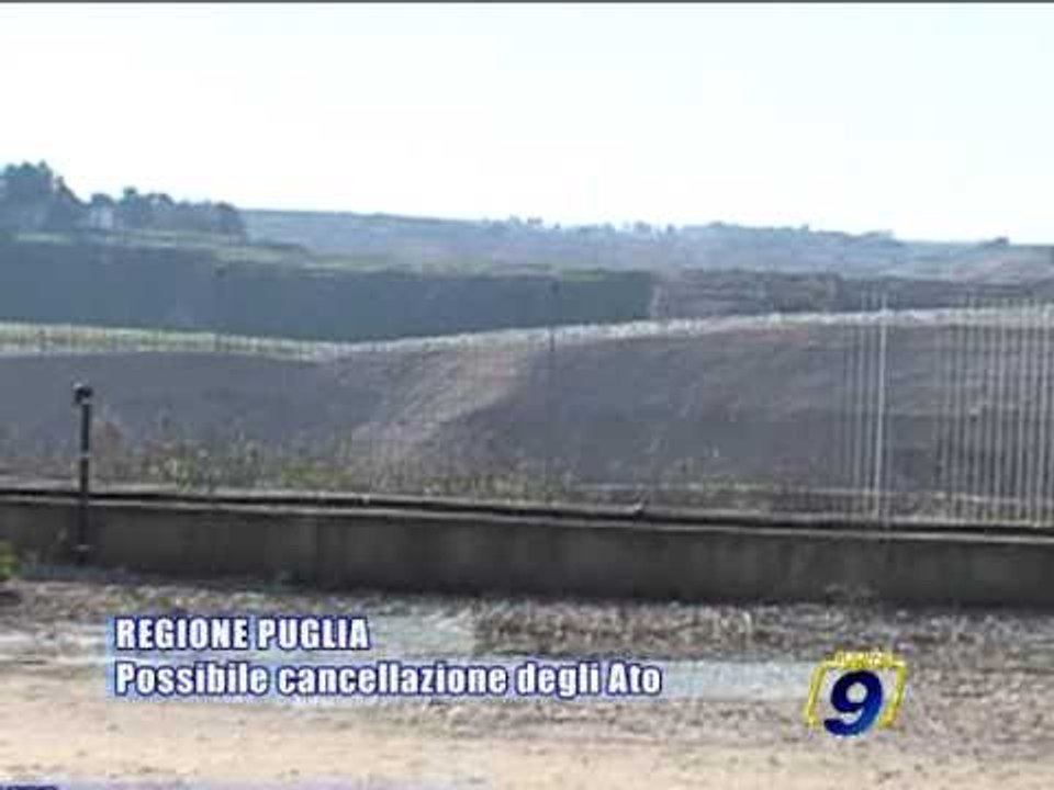 REGIONE PUGLIA | Possibile cancellazione degli ATO