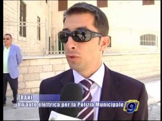 TRANI | Un'auto elettrica per la Polizia Municipale